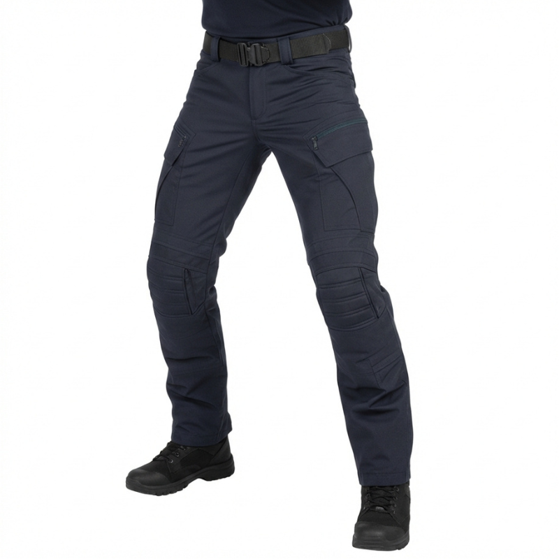 Tactical combat trousers with knee pads