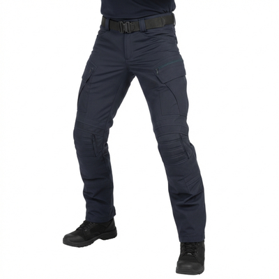 Tactical combat trousers with knee pads