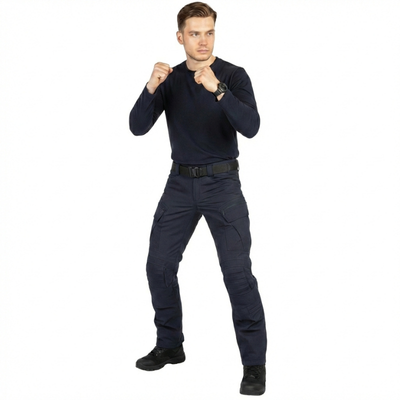 Tactical combat trousers with knee pads