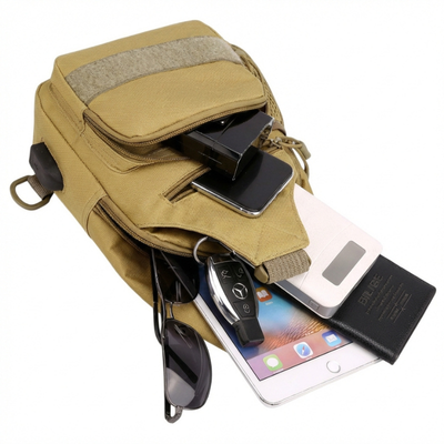Tactical single strap sling bag