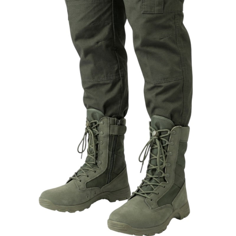Ranger green tactical boots