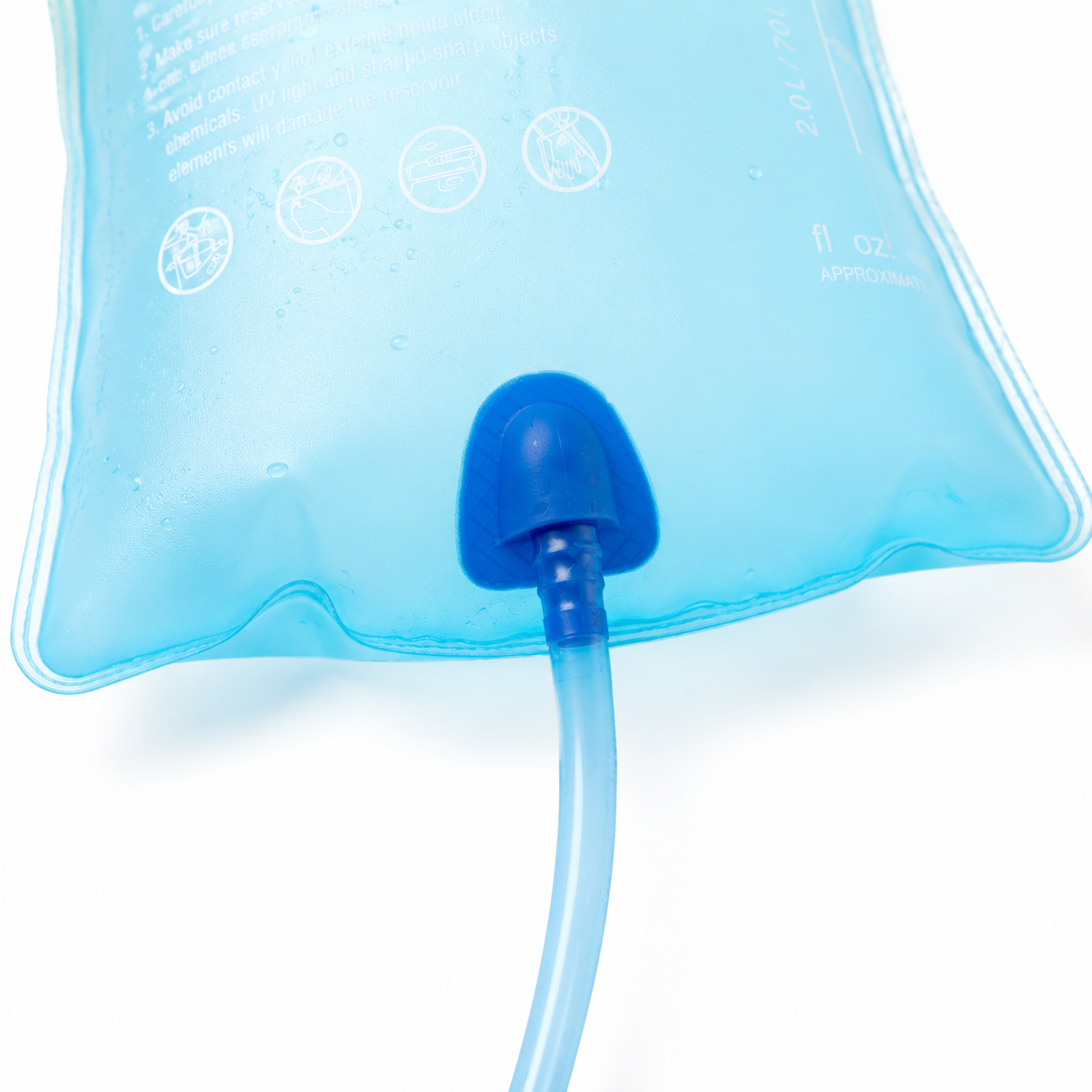 Gravity water filter hiking