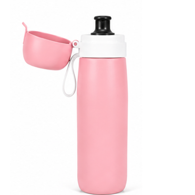 0,5 l bottle with filter water