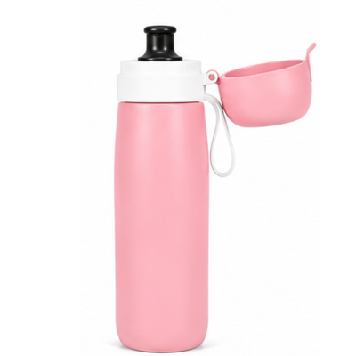 0,5 l bottle with filter water