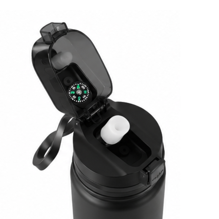 Rugged bottle with filter water