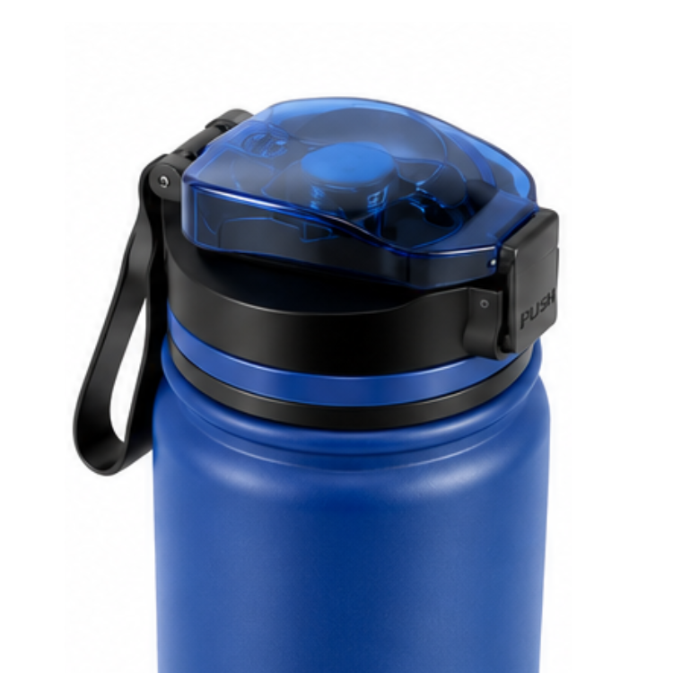Rugged bottle with filter water