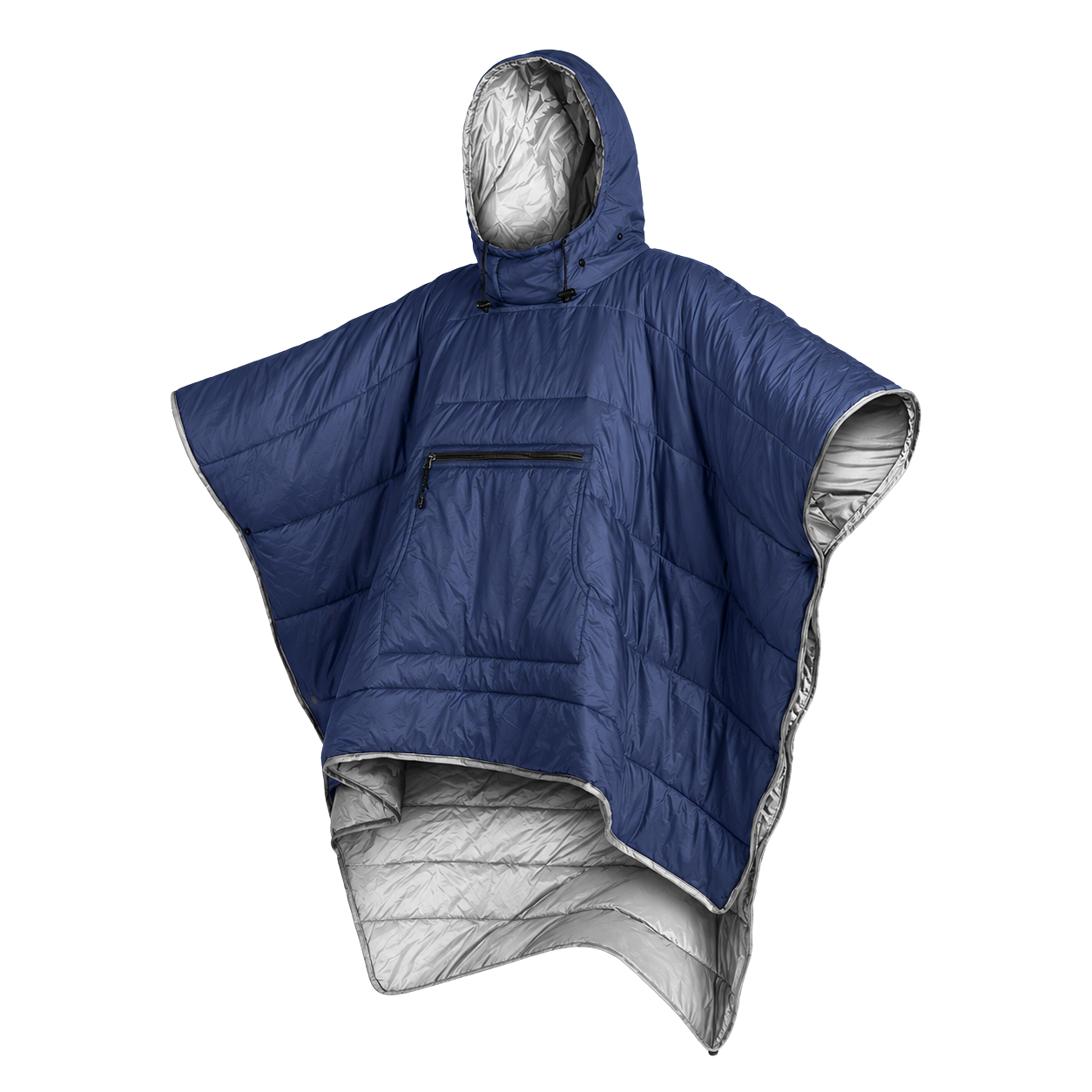 Hooded camping quilt