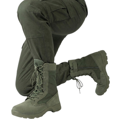 Ranger green tactical boots