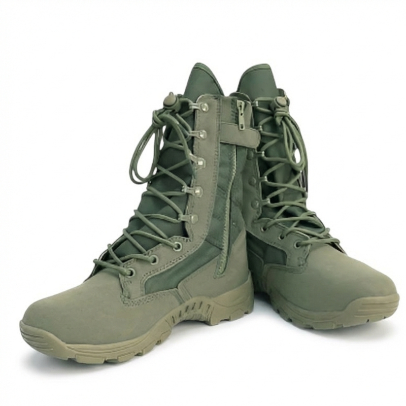 Ranger green tactical boots