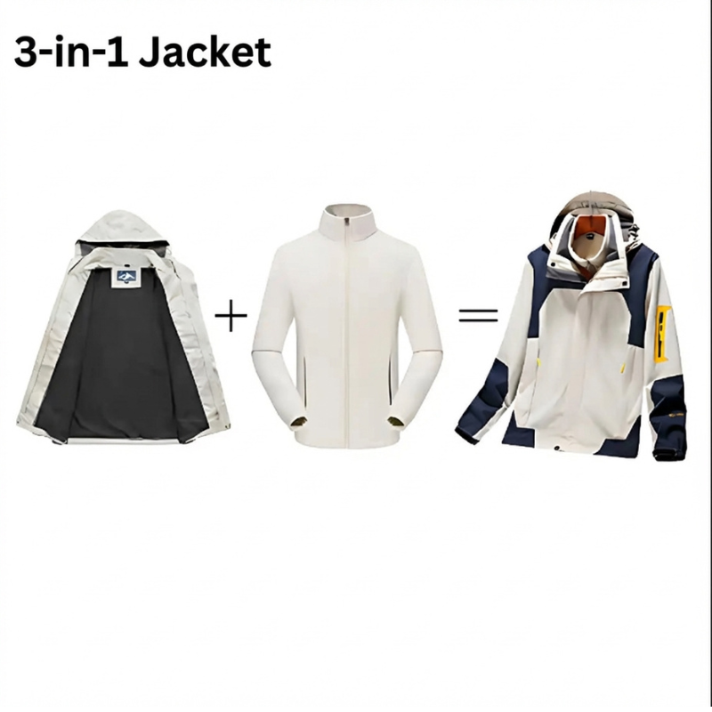 3 in 1 Rain Jacket