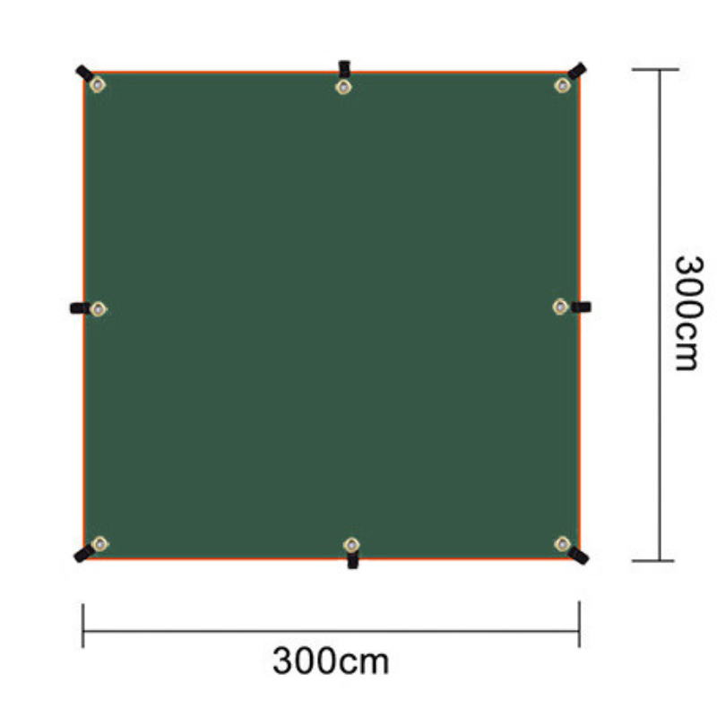 3m x camping tarp