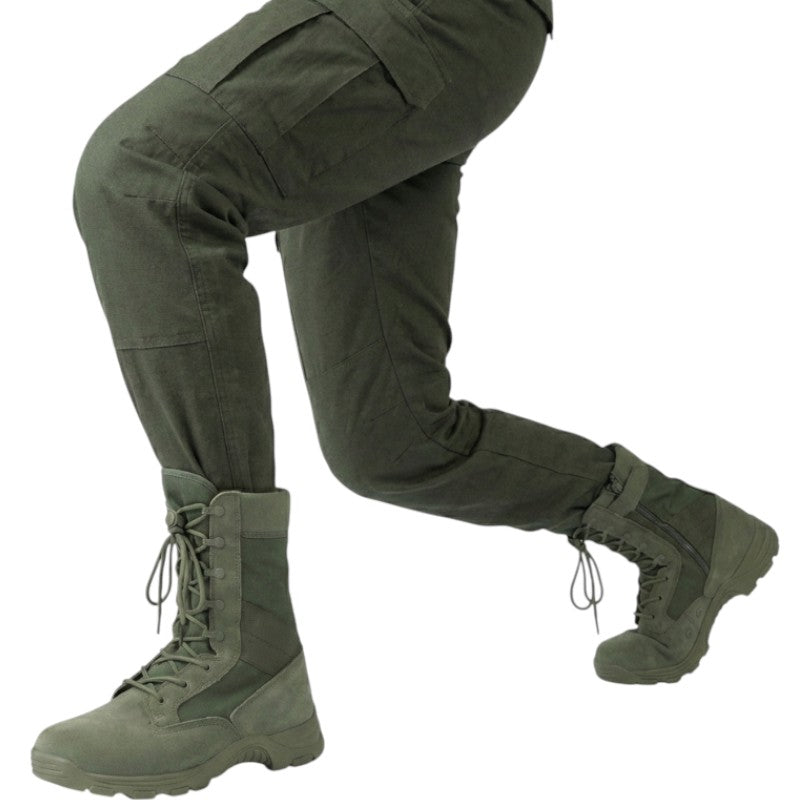 Ranger green tactical boots