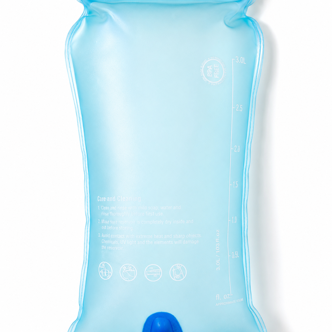 Gravity water filter hiking