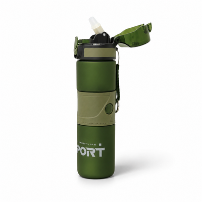Military bottle with filter water