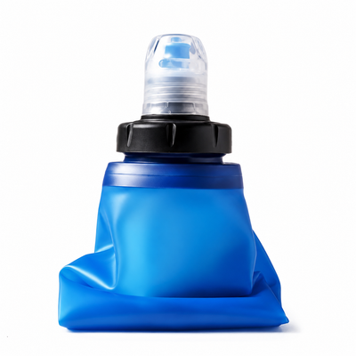 Folding bottle with filter water