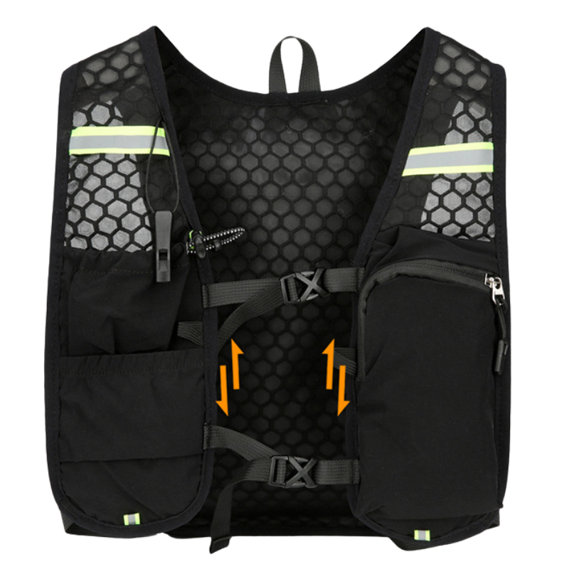 Running hydro pack hiking