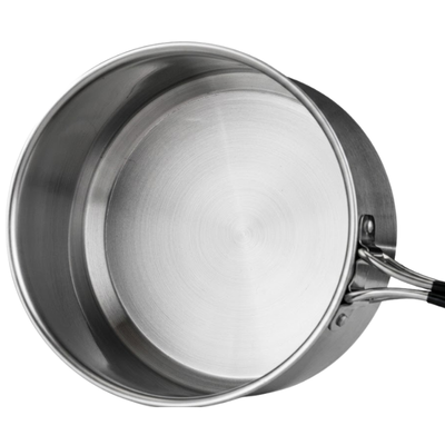 Stainless steel camping pots and pans