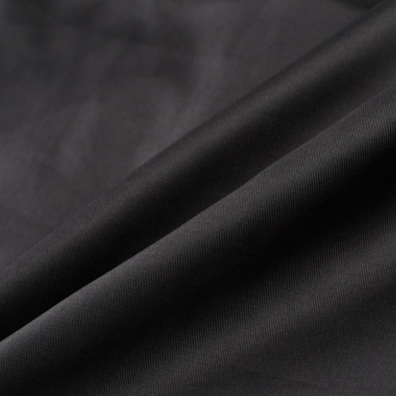 Military down vest black