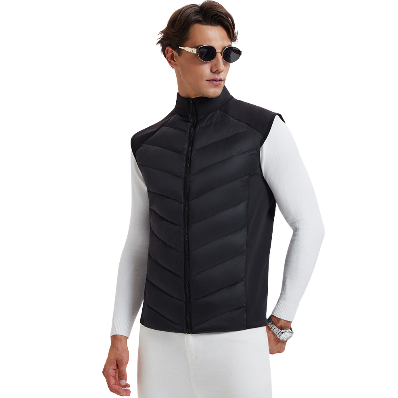 Down vest trekking