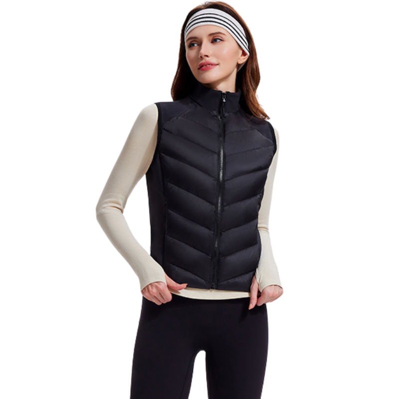 Outdoor down vest woman