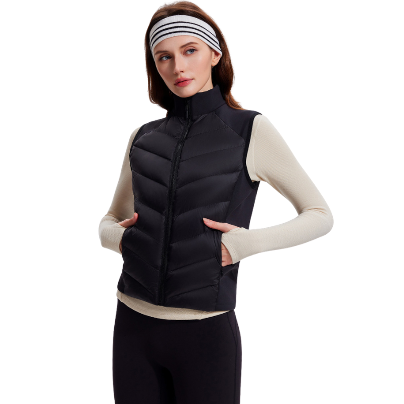 Outdoor down vest woman