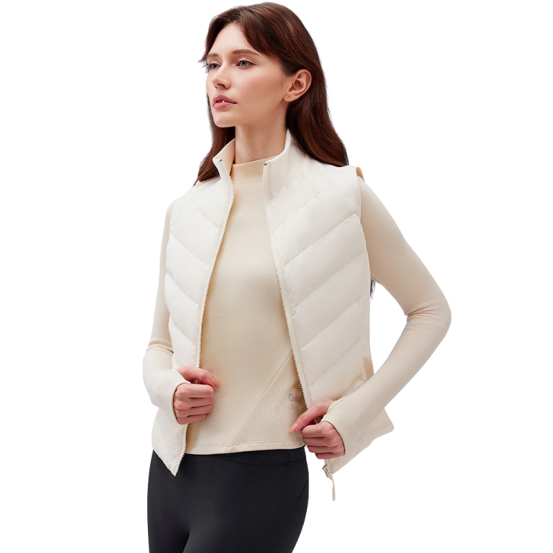 Outdoor down vest woman