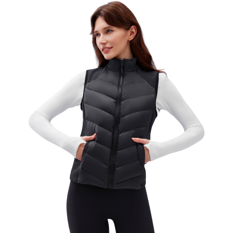 Outdoor down vest woman