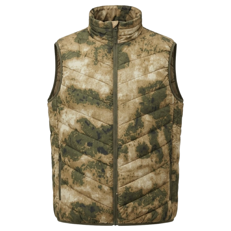 Down vest camouflage