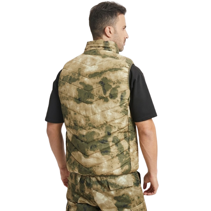 Down vest camouflage