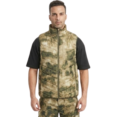 Down vest camouflage