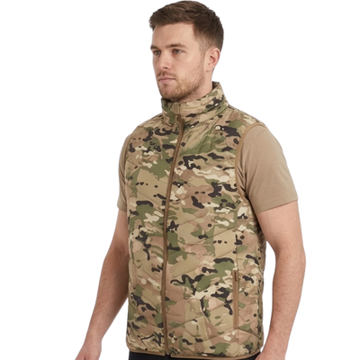 Down vest camouflage