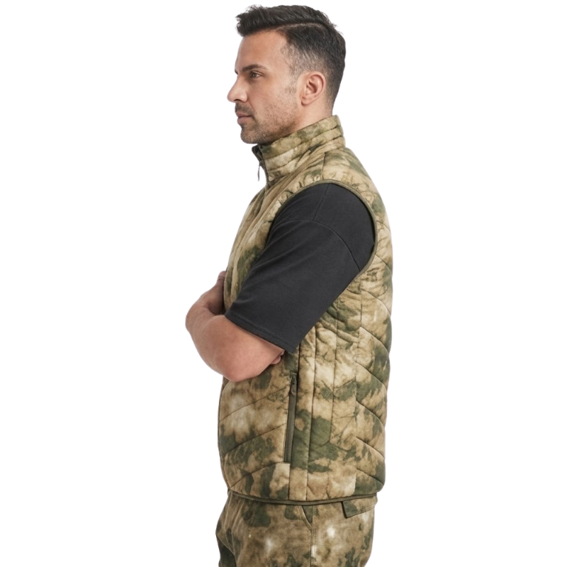 Down vest camouflage