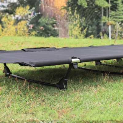 Ultralight folding camp bed