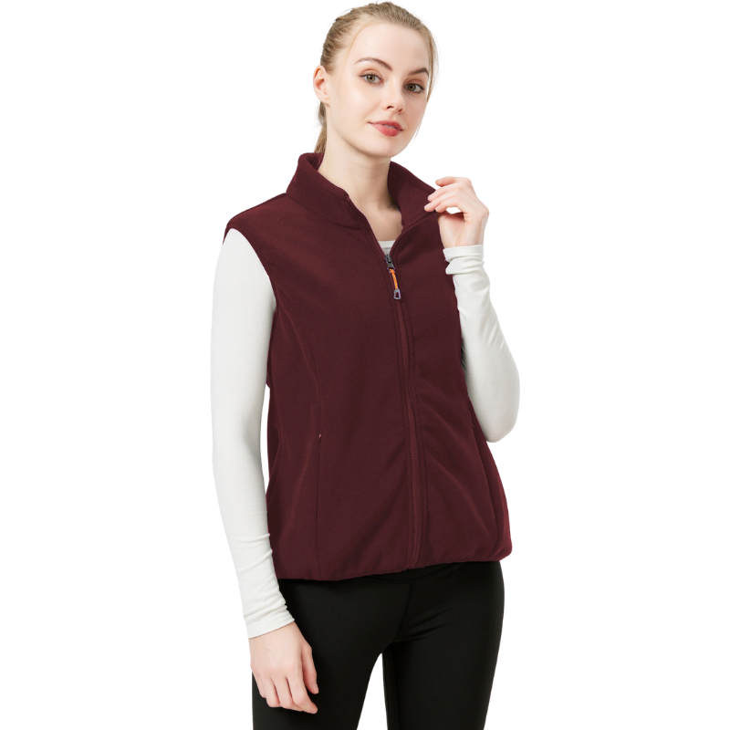Fleece gilet womens hiking
