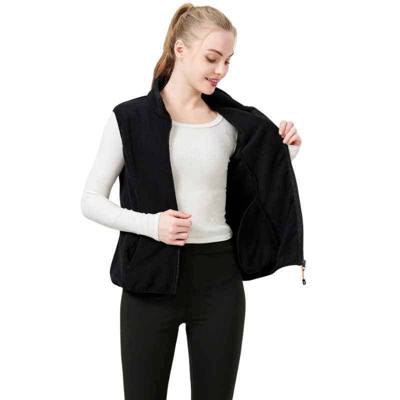 Fleece gilet womens hiking