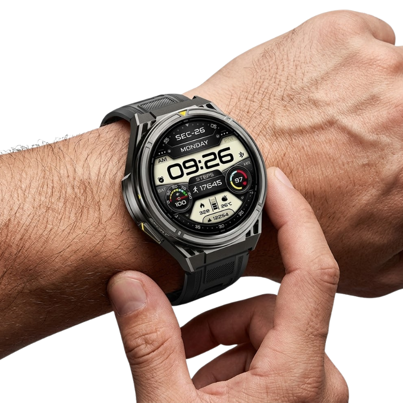 Rugged gps watch