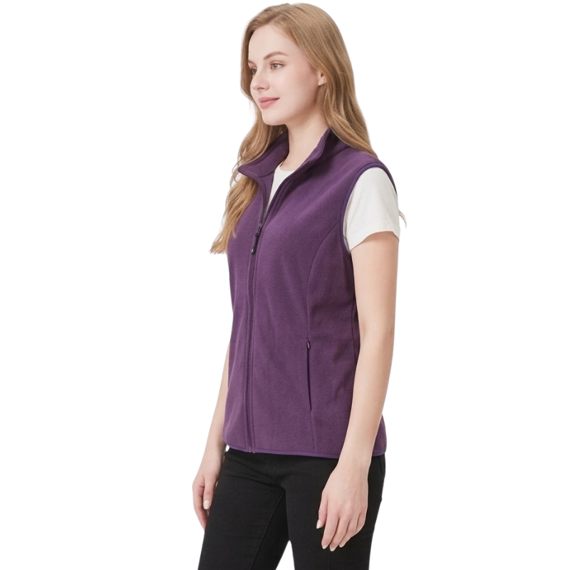Fleece gilet womens hiking