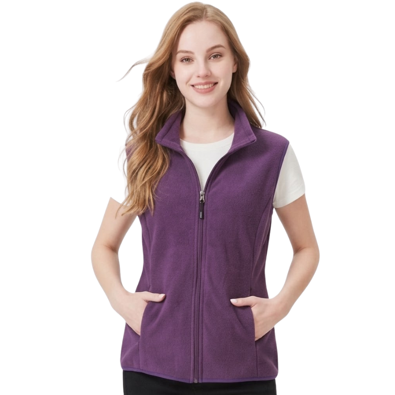 Fleece gilet womens hiking