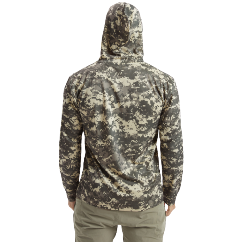 Camouflage sun hoodie