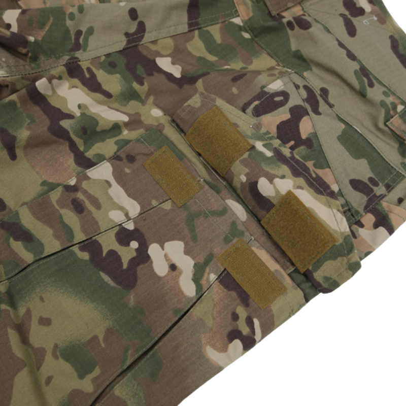 Mens army cargo pants with knee pads
