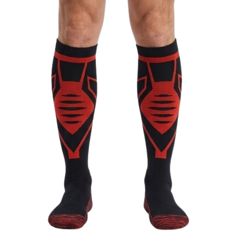 Water-repellent long socks