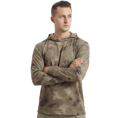 Camouflage sun hoodie