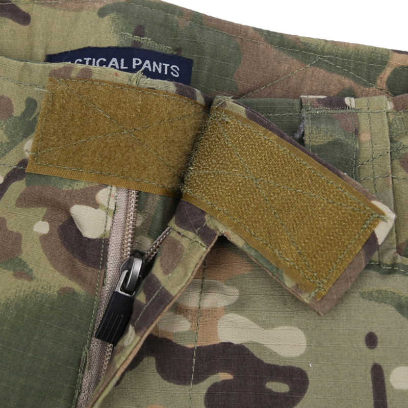 Mens army cargo pants with knee pads