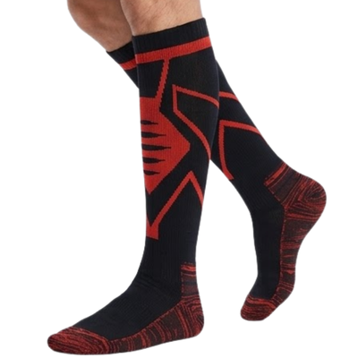 Water-repellent long socks