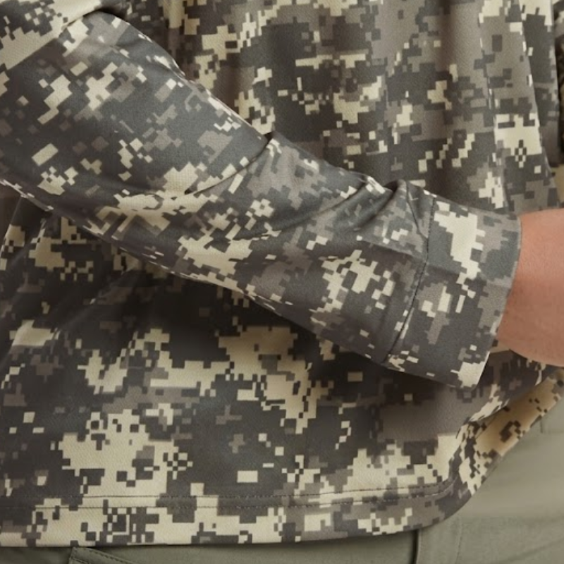 Camouflage sun hoodie