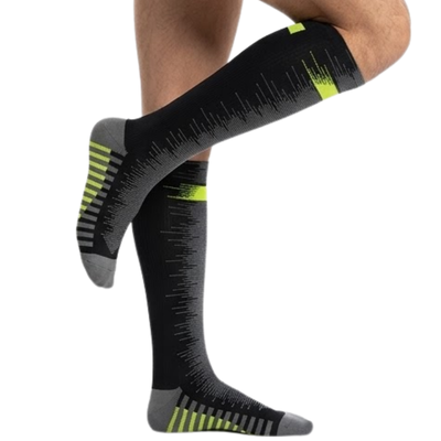Water-repellent long socks