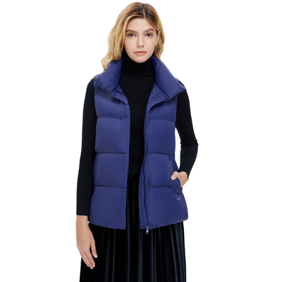 Winter down vest woman