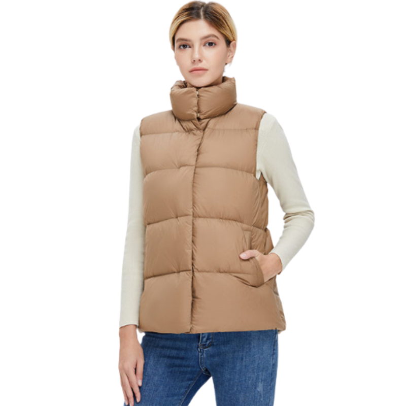 Winter down vest woman