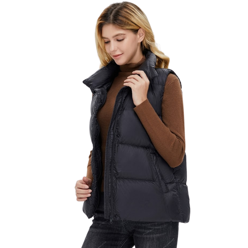 Winter down vest woman