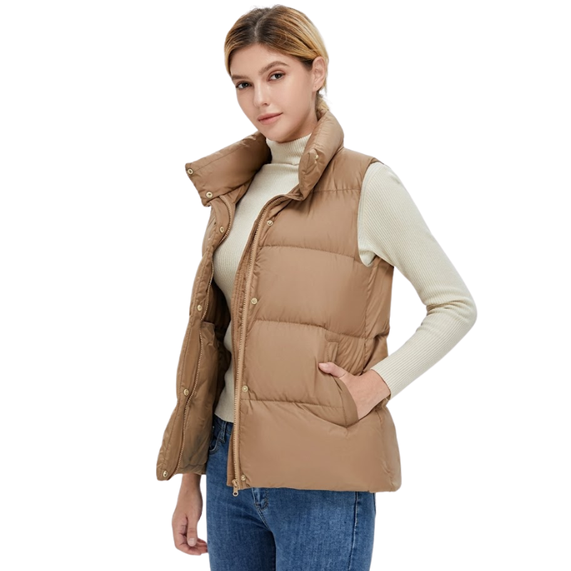 Winter down vest woman